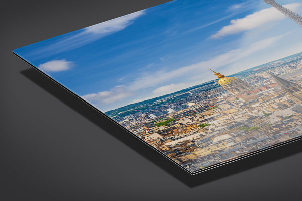 Acrylic Glass | Skyline of Paris with the Eiffel tower