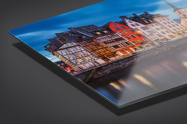 Acrylic Glass | Strasbourg with Christmas decorations