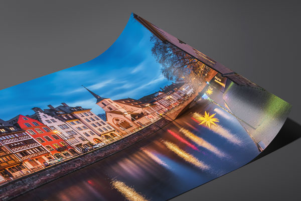 Fine Art Print | Strasbourg with Christmas decorations