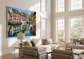 Wall Art | Petite France in Strasbourg