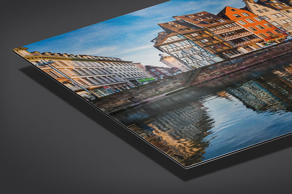 Metal Print | Old town of Strasbourg