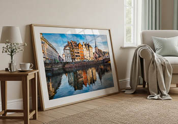 Wall Art | Old town of Strasbourg