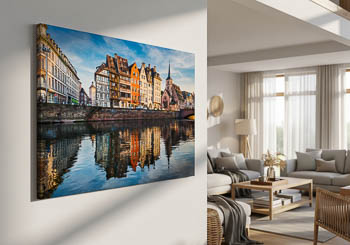 Wall Art | Old town of Strasbourg