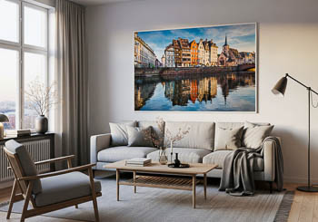 Wandbild | Altstadt von Straßburg