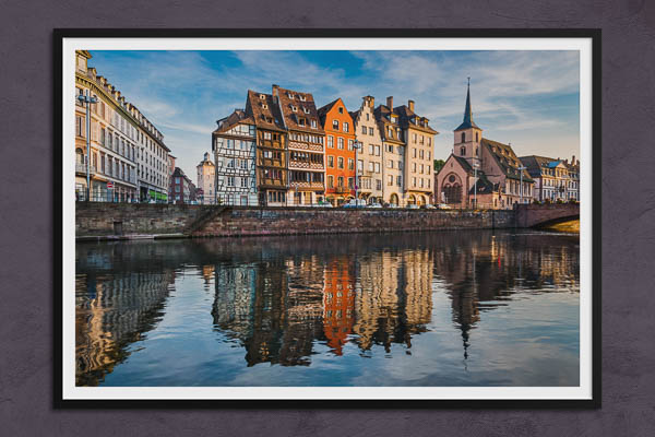Fine Art Print | Old town of Strasbourg