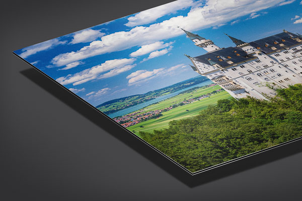 Metal Print - Neuschwanstein Castle on a sunny day