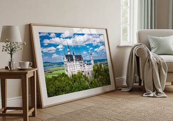 Wall Art | Neuschwanstein Castle on a sunny day