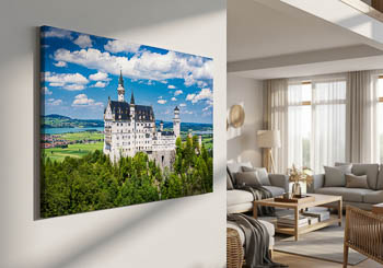 Wall Art | Neuschwanstein Castle on a sunny day