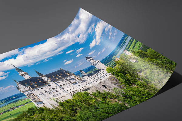 Fine Art Print | Neuschwanstein Castle on a sunny day