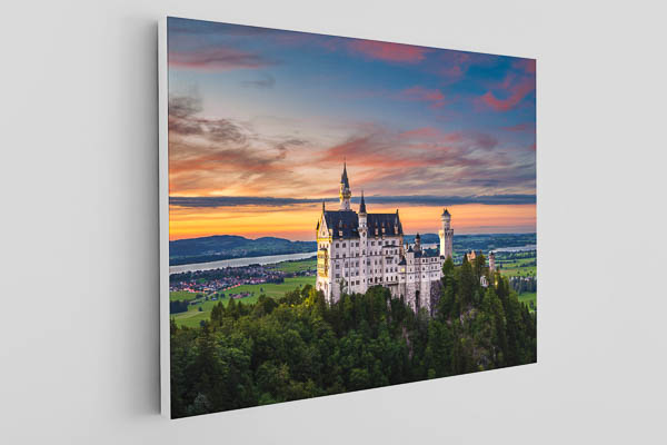 Canvas | Neuschwanstein Castle at sunset