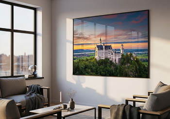 Wall Art | Neuschwanstein Castle at sunset