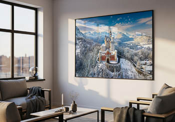 Wall Art | Neuschwanstein Castle on a winter day