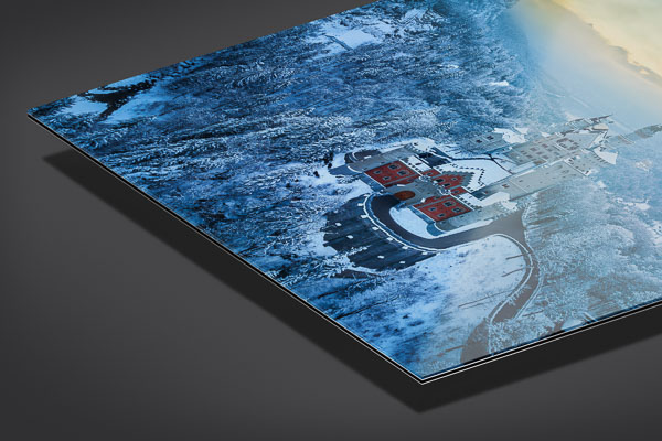 Acrylic Glass | Neuschwanstein Castle on a winter evening