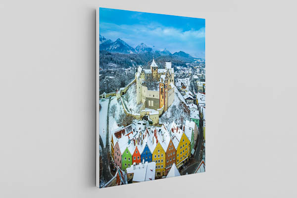 Leinwand | Altstadt von Füssen im Winter