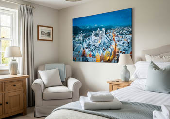 Wall Art | Winter night in Füssen