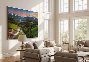 Wandbild | Maria Gern Kirche im Berchtesgadener Land