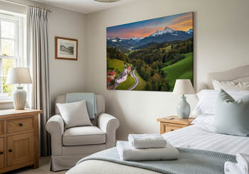 Wandbild | Maria Gern Kirche im Berchtesgadener Land