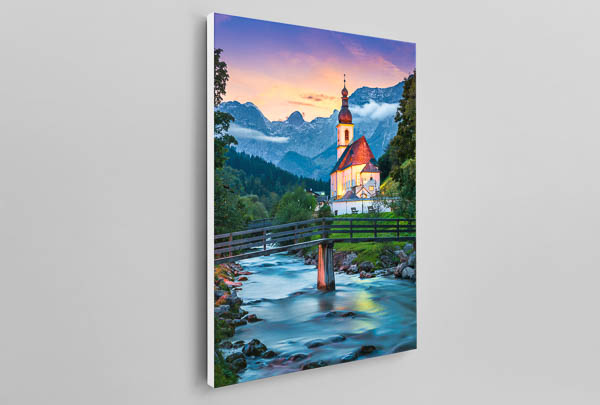 Canvas | Church of Ramsau in Berchtesgadener Land