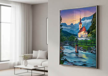 Wall Art | Church of Ramsau in Berchtesgadener Land
