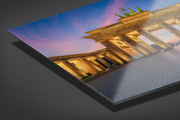 Acrylglas | Brandenburger Tor in Berlin zum Sonnenuntergang