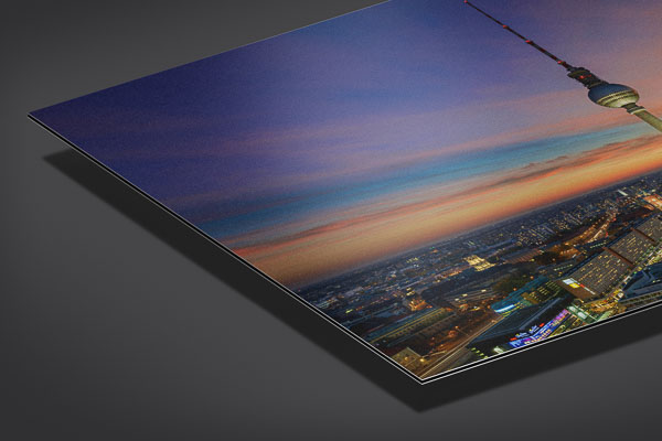 Metal Print | TV tower in Berlin during sunset