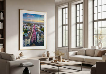 Wandbild | Kirschblüte in Bonn