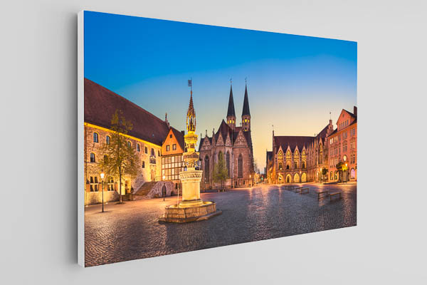 Leinwand | Panorama vom Altstadtmarkt in Braunschweig