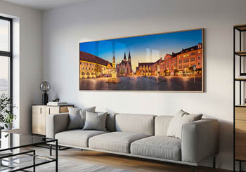 Wandbild | Panorama vom Altstadtmarkt in Braunschweig