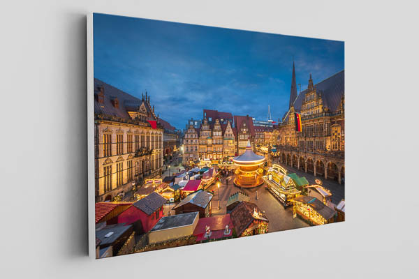 Leinwand | Weihnachtsmarkt in Bremen