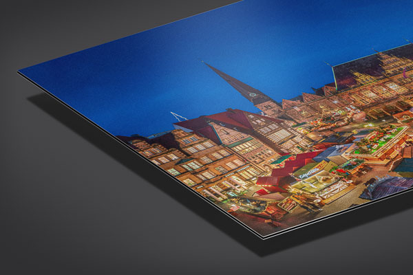Metal Print | Christmas market in Bremen
