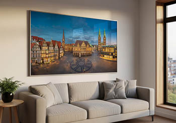 Wall Art | Market square of Bremen at night