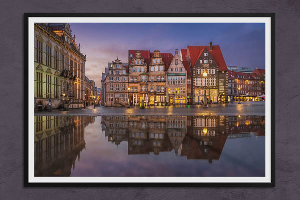 Poster / Kunstdruck | Marktplatz von Bremen