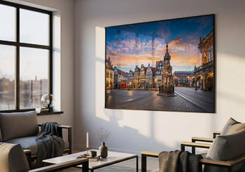 Wall Art | Market square and the Roland statue in Bremen