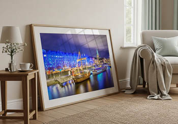 Wall Art | Christmas illumination in Bremen