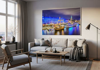 Wall Art | Christmas illumination in Bremen