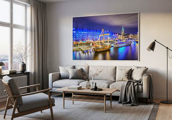 Wall Art | Christmas illumination in Bremen