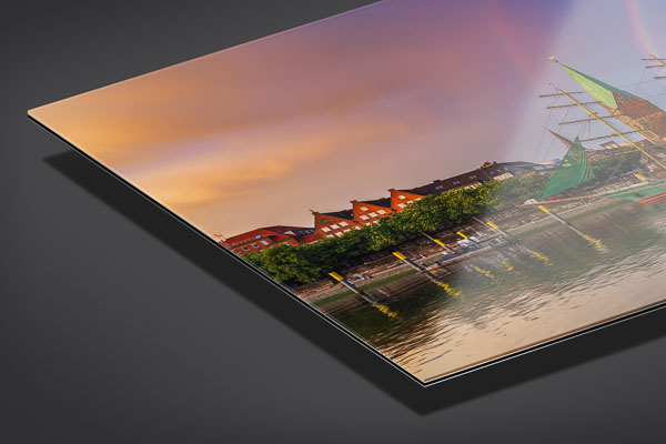 Acrylic Glass | Rainbow over Schlachte in Bremen