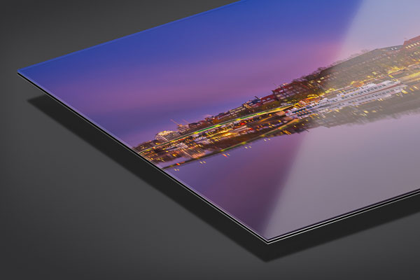 Acrylic Glass | Panorama of Schlachte in Bremen