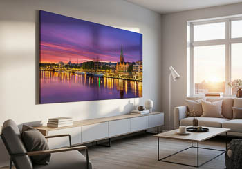 Wall Art | Schlachte in Bremen at sunset