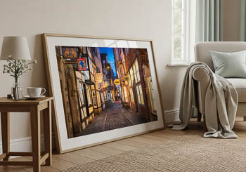 Wall Art | Schnoor in Bremen at night