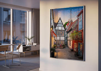 Wall Art | Sunrise in Schnoor, Bremen