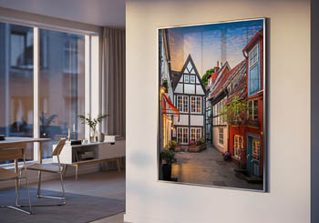 Wall Art | Sunrise in Schnoor, Bremen