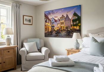 Wall Art | Sunrise in Schnoor, Bremen