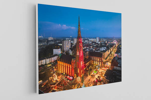 Canvas | Christmas market in Bremerhaven