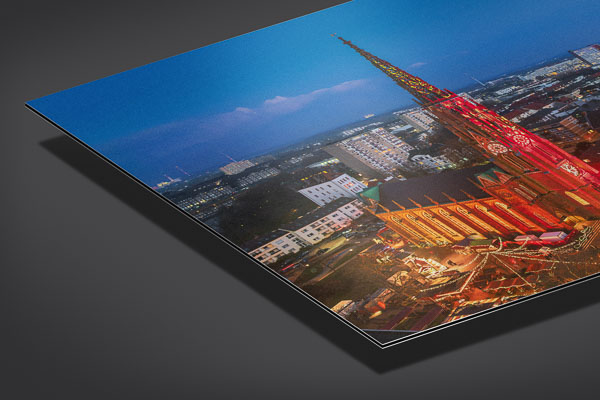 Metal Print | Christmas market in Bremerhaven