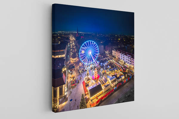 Canvas | Christmas market in Bremerhaven