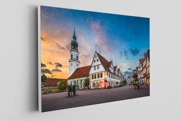 Leinwand | Marktplatz von Celle