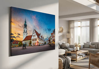Wall Art | Market square of Celle