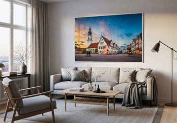 Wandbild | Marktplatz von Celle