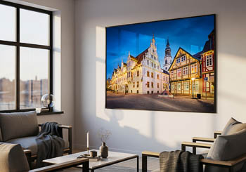 Wall Art | Old town of Celle at night